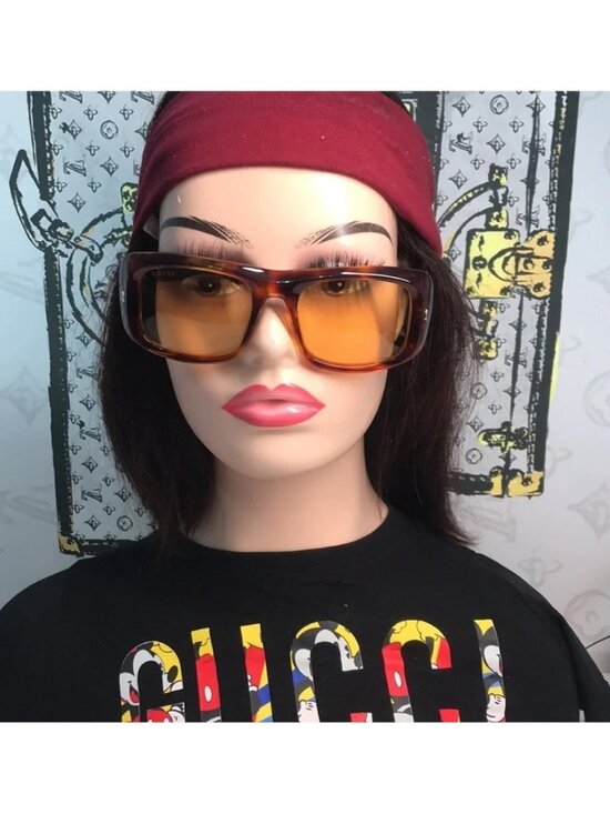 New Authentic Gucci Tortoiseshell Sunglasses with Brown Lenses GG1251s 002 main image 8